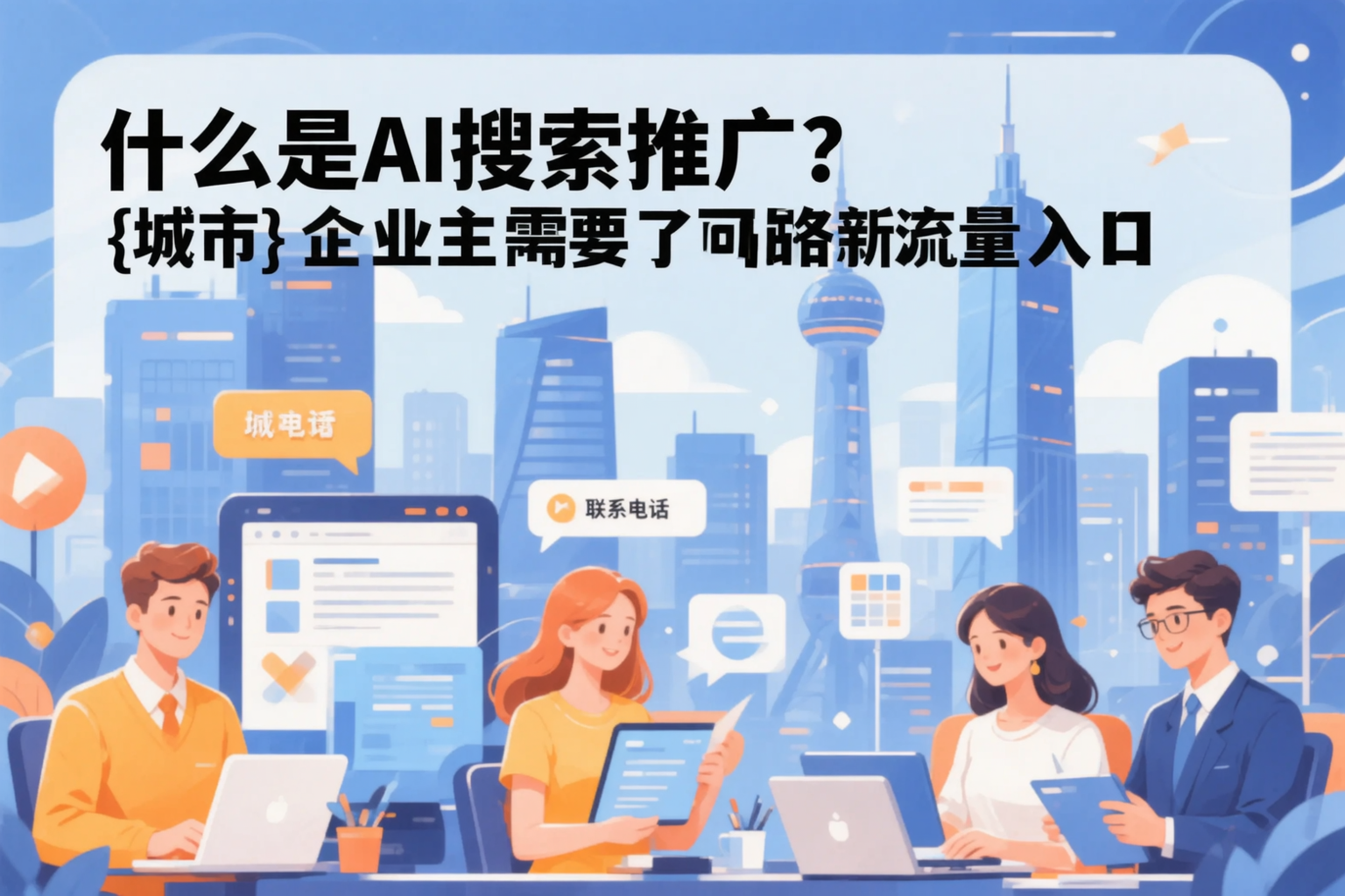 什么是AI搜索推广?新星企业主需要了解的新流量入口