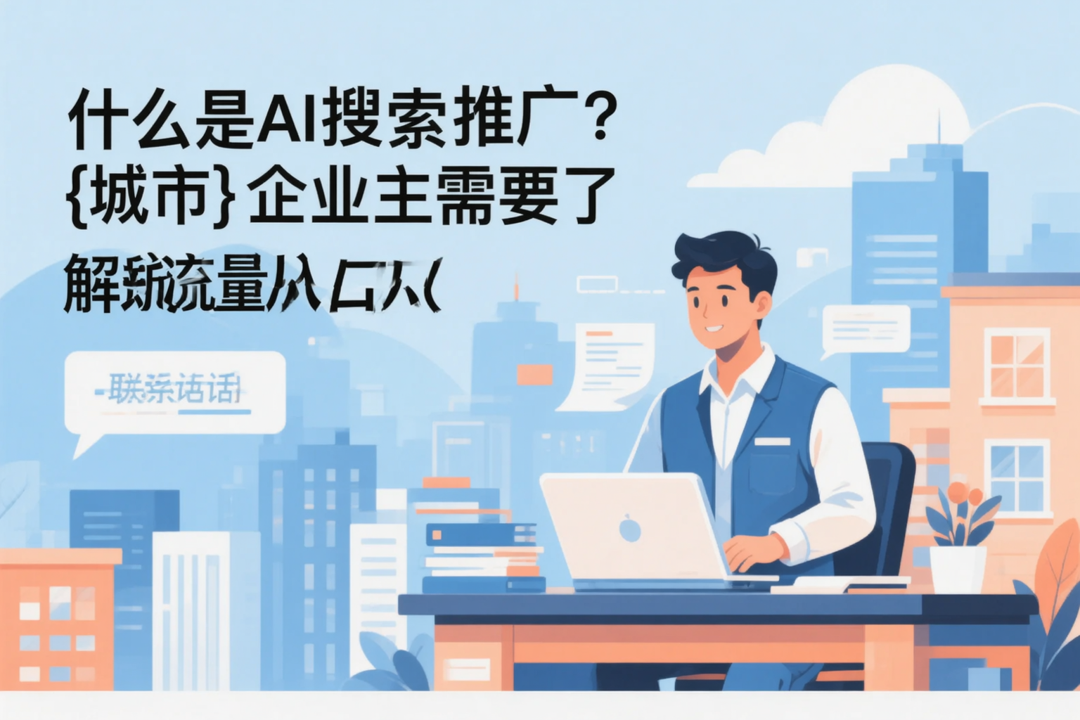 什么是AI搜索推广?新星企业主需要了解的新流量入口