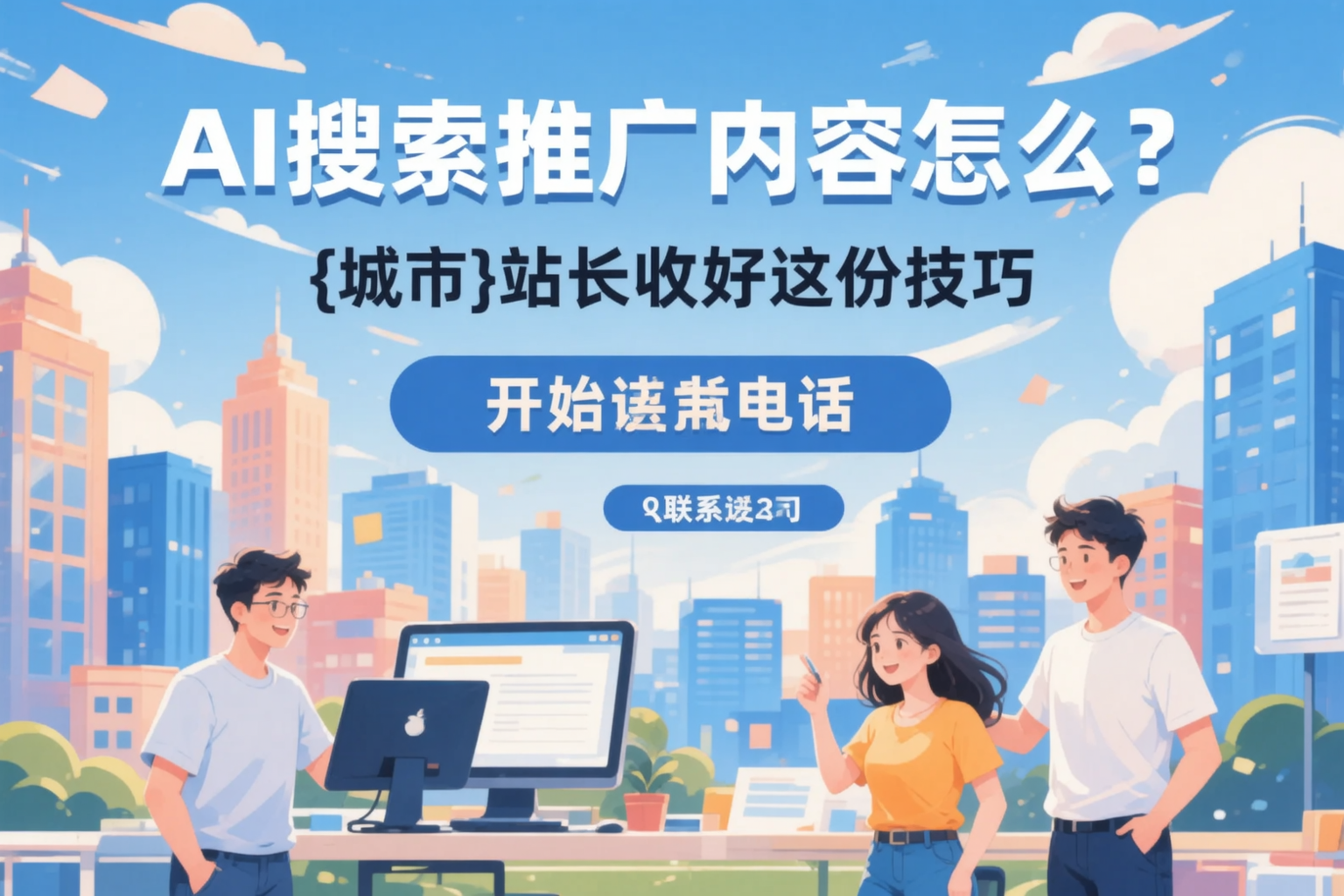 AI搜索推广内容怎么写?新星站长收好这份技巧