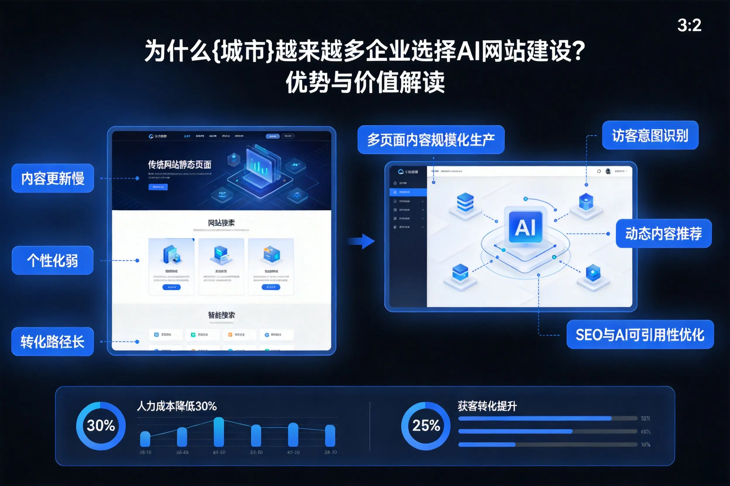为什么新星越来越多企业选择AI网站建设?优势与价值解读