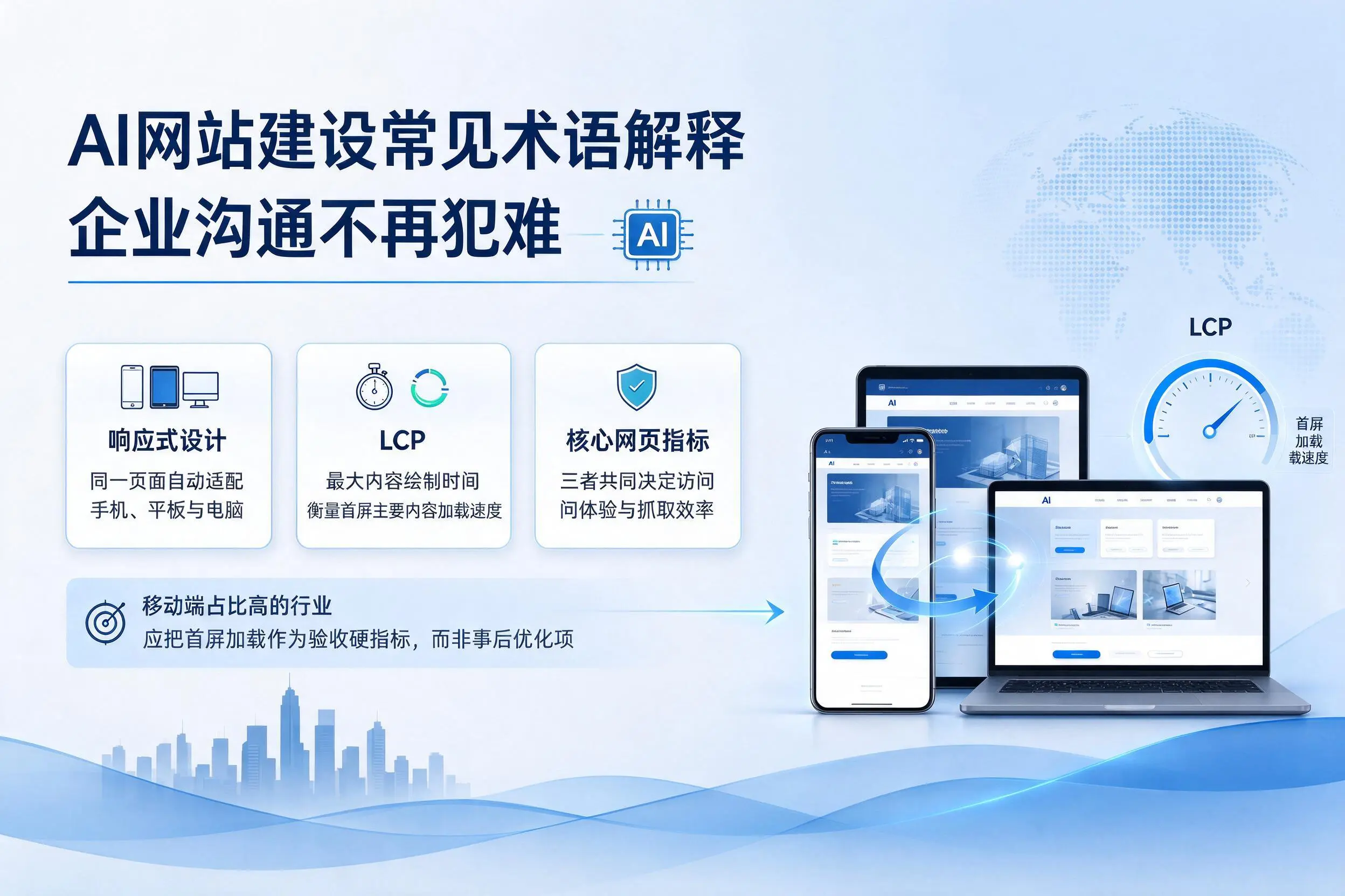 AI网站建设常见术语解释,新星企业沟通不再犯难