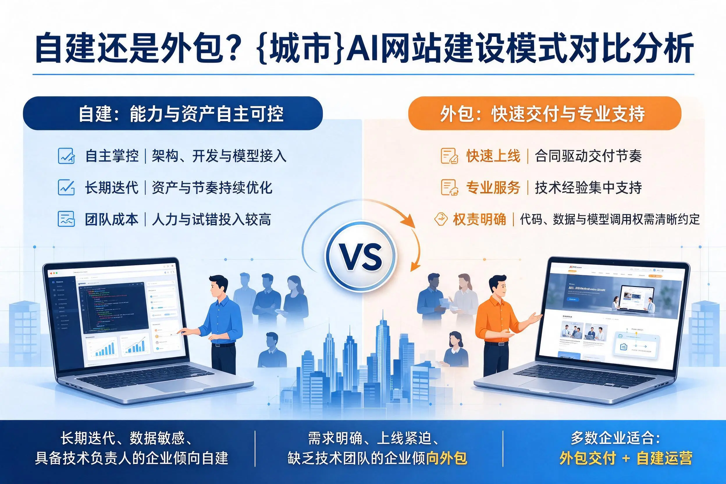 自建还是外包?新星AI网站建设模式对比分析